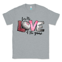 Heather Grey for the love of the game volleyball Classic Tee - Jasminsmagicworld