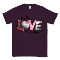 Plum for the love of the game volleyball Classic Tee - Jasminsmagicworld