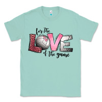 Seafoam for the love of the game volleyball Classic Tee - Jasminsmagicworld