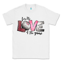 White for the love of the game volleyball Classic Tee - Jasminsmagicworld