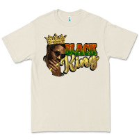 Bone Black king Premium Tee - HowdyJamesFarm