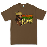 Cacao Black king Premium Tee - HowdyJamesFarm