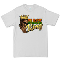 Dove Grey Black king Premium Tee - HowdyJamesFarm
