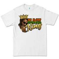 White Black king Premium Tee - HowdyJamesFarm