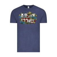 Vintage Denim Army mom Mother's Day Vintage Tee - FaDigitalArtStudio