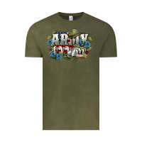 Vintage Olive Army mom Mother's Day Vintage Tee - FaDigitalArtStudio