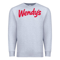 Heather Grey wendy's Premium Sweatshirt - baoMotion