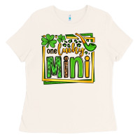Bone One lucky mini St. Patrick's Ladies Tee - OliviaCreatesArt
