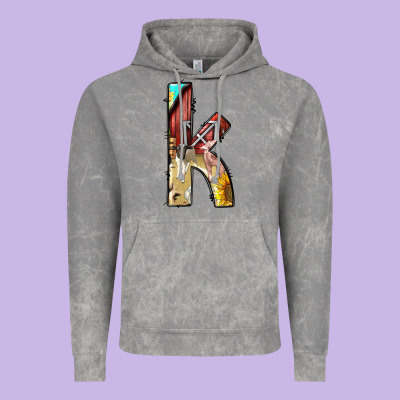 Farm Life Alphabet Lowercase Letters K Vintage Hoodie Designed By Bundleandbundleshop