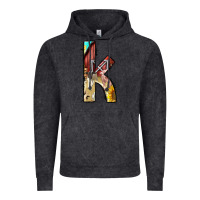 Vintage Black farm life alphabet lowercase letters k Vintage Hoodie - BundleAndBundleShop