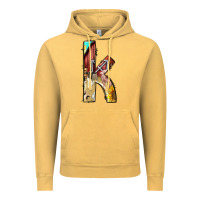 Vintage Mustard farm life alphabet lowercase letters k Vintage Hoodie - BundleAndBundleShop