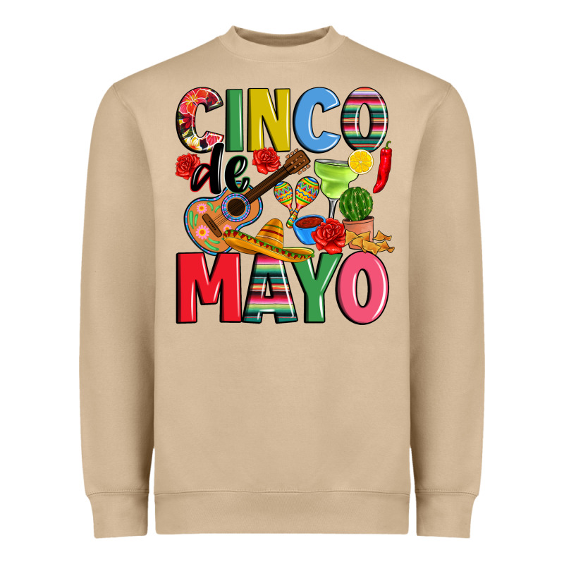 Cinco De Mayo Heavyweight Sweatshirt by JahusDesignShop | Teevron