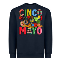 Navy cinco de mayo Heavyweight Sweatshirt - JahusDesignShop