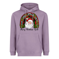 Lavender merry christmas y'all rainbow Heavyweight Hoodie - JahusDesignShop