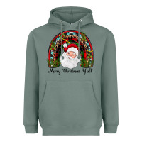 Sage merry christmas y'all rainbow Heavyweight Hoodie - JahusDesignShop