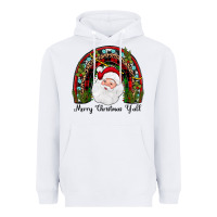 White merry christmas y'all rainbow Heavyweight Hoodie - JahusDesignShop
