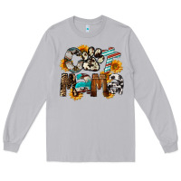 Moon Dust Cat  Mama Long Sleeve Tee - FaDigitalArtStudio