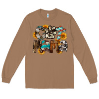 Toasted Coconut Cat  Mama Long Sleeve Tee - FaDigitalArtStudio