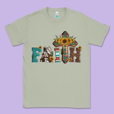 Faith Classic Tee Designed By Artiststas