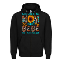 Black god gifted me two titles mom and bebe  and i rock Zipper Hoodie - JahusDesignShop