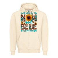 Sandshell god gifted me two titles mom and bebe  and i rock Zipper Hoodie - JahusDesignShop