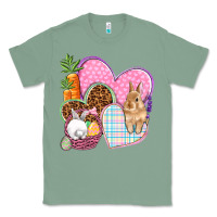 Sage Easter hearts Easter Day Classic Tee - HowdyJamesFarm