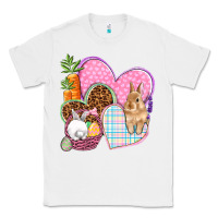White Easter hearts Easter Day Classic Tee - HowdyJamesFarm