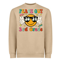 Mushroom peace out 2024 3rd grade Heavyweight Sweatshirt - JahusDesignShop