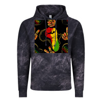 Cloud Black African Freedom Seamless Pattern Vintage Hoodie - BundleAndBundleShop