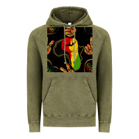 Vintage Olive African Freedom Seamless Pattern Vintage Hoodie - BundleAndBundleShop