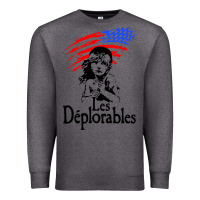 Charcoal Heather les deplorables Premium Sweatshirt - baoMotion