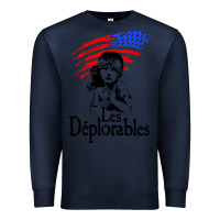 Navy les deplorables Premium Sweatshirt - baoMotion