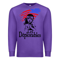 Purple les deplorables Premium Sweatshirt - baoMotion