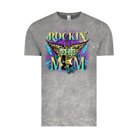 Cloud Rock Rockin' the mom Mother's Day Vintage Tee - FaDigitalArtStudio