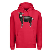 Cardinal Alpine Goat Premium Hoodie - LillyAllenDesigns