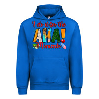 Cobalt i do it for the aha moments Urban Hoodie - RanaPortraitStore