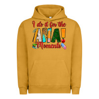 Pigment Peanut Butter i do it for the aha moments Urban Hoodie - RanaPortraitStore