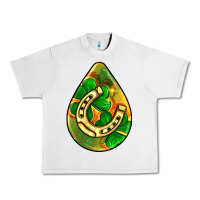 Lunar Rock st.patrick's teardrop earrings Urban Heavy Tee - FaDigitalArtStudio