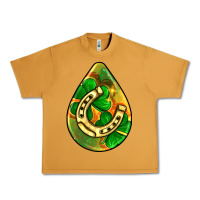 Peanut Butter st.patrick's teardrop earrings Urban Heavy Tee - FaDigitalArtStudio