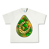 Pistachio st.patrick's teardrop earrings Urban Heavy Tee - FaDigitalArtStudio