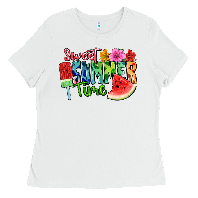 Sweet Summer Time Ladies Tee by FaDigitalArtStudio | Teevron