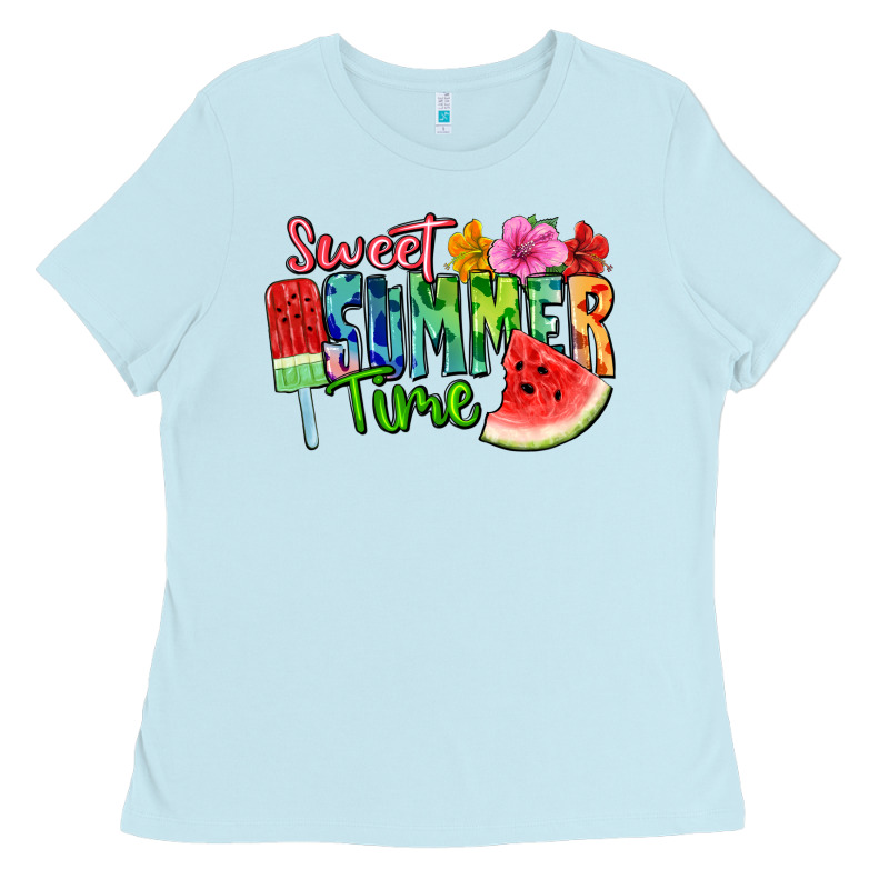 Sweet Summer Time Ladies Tee by FaDigitalArtStudio | Teevron