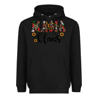 Black mama claus Heavyweight Hoodie - JahusDesignShop