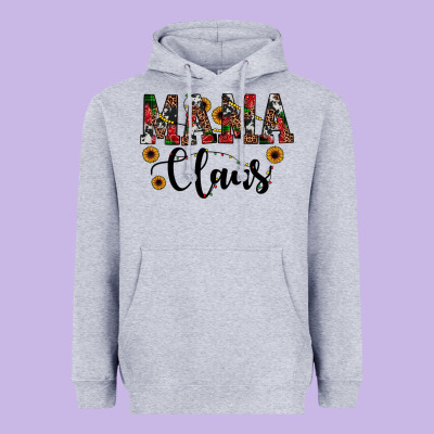 Mama Claus Heavyweight Hoodie Designed By Jahusdesignshop