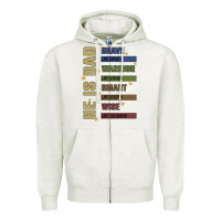 Oatmeal Heather bible verses Zipper Hoodie - JahusDesignShop