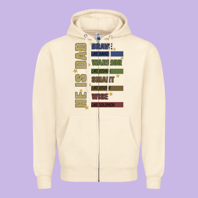 Bible Verses Zipper Hoodie Designed By Jahusdesignshop