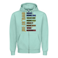 Seafoam bible verses Zipper Hoodie - JahusDesignShop
