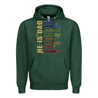 Sports Green bible verses Zipper Hoodie - JahusDesignShop