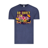 Vintage Denim Oh honey i am that mom Vintage Tee - FaDigitalArtStudio