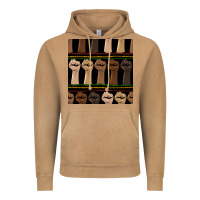 Vintage Camel melanin rised fist seamless pattern Vintage Hoodie - BundleAndBundleShop